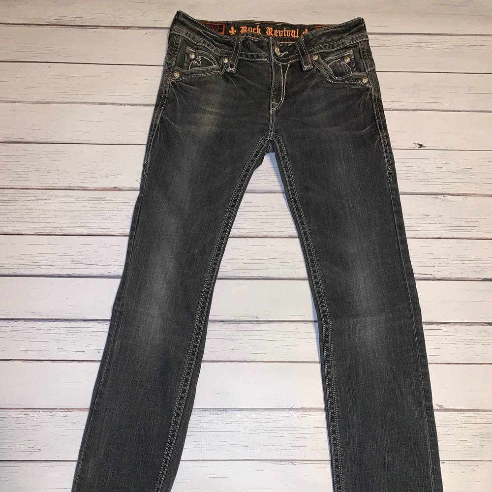 Rock Revival Black Denim Jeans